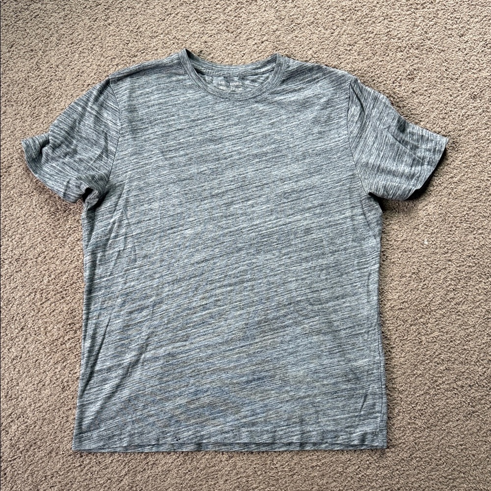 Banana Republic Heather Gray Short Sleeve Tee